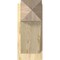 Ekena Millwork Traditional Rough Sawn Arts and Crafts Outlooker, Douglas Fir, 8"W x 18"D x 18"H OUT08X18X18TRA03RDF - alternate 2